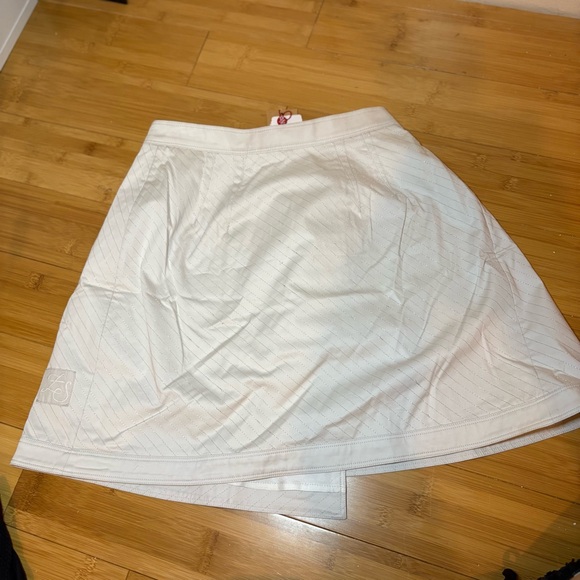 Z Spoke by Zac Posen White Wrap Mini Skirt - Picture 4 of 6